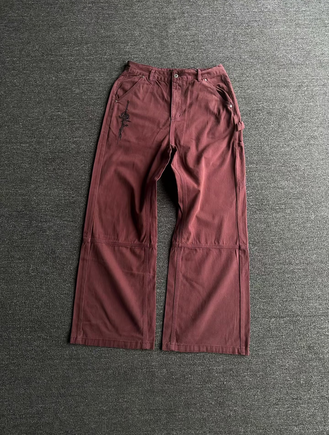 Light Blue Straight Jeans