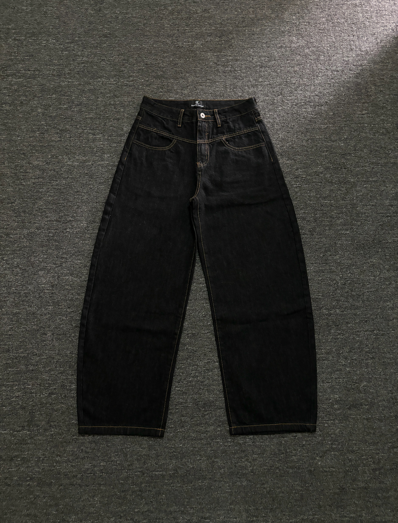 Black Straight Jeans
