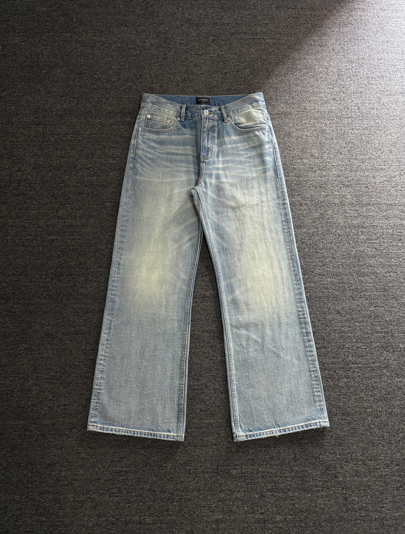 Light Blue Straight Jeans