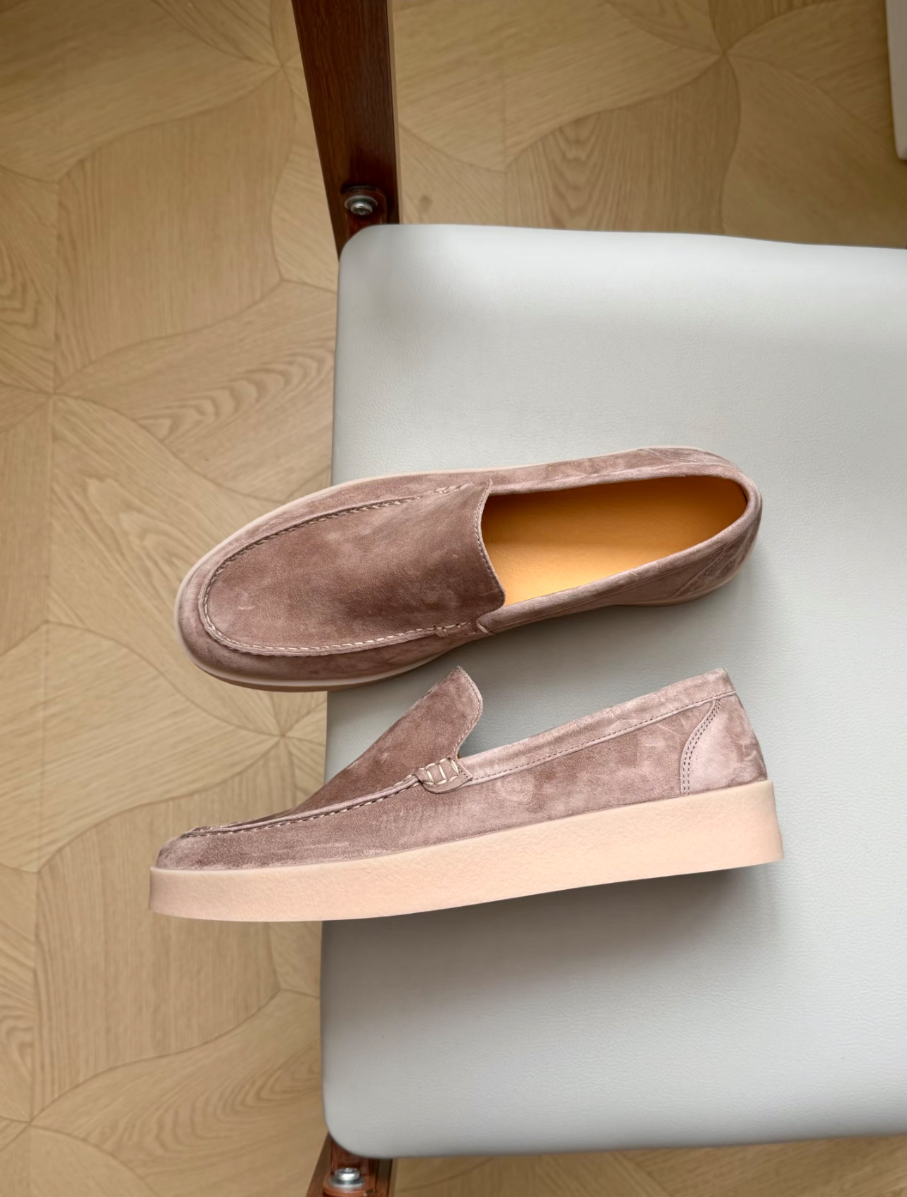 White Canvas Shoe