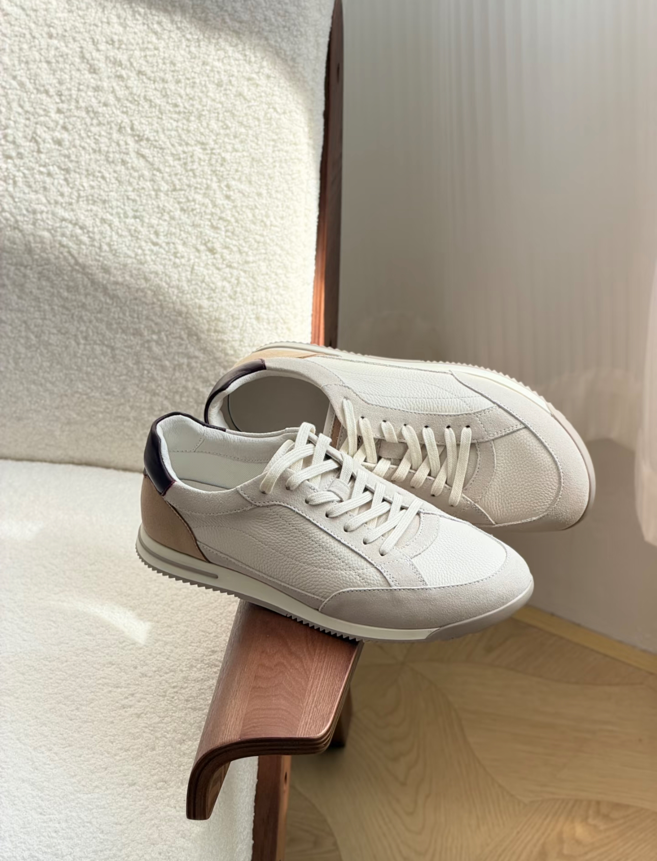 Gray Suede Sneaker