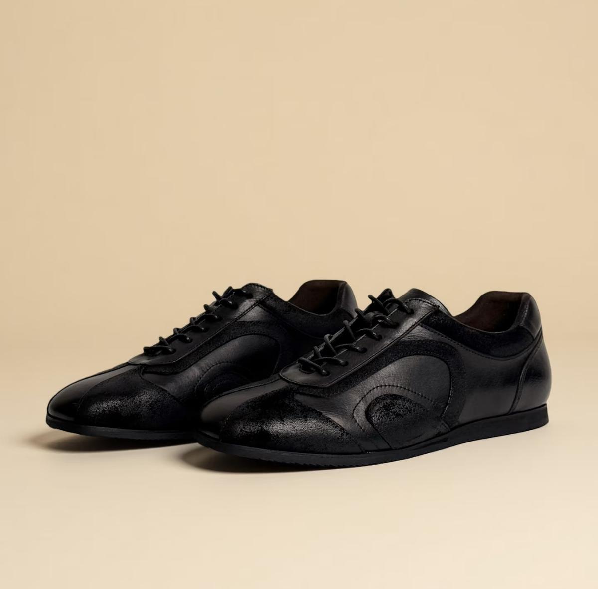 White Leather Derby