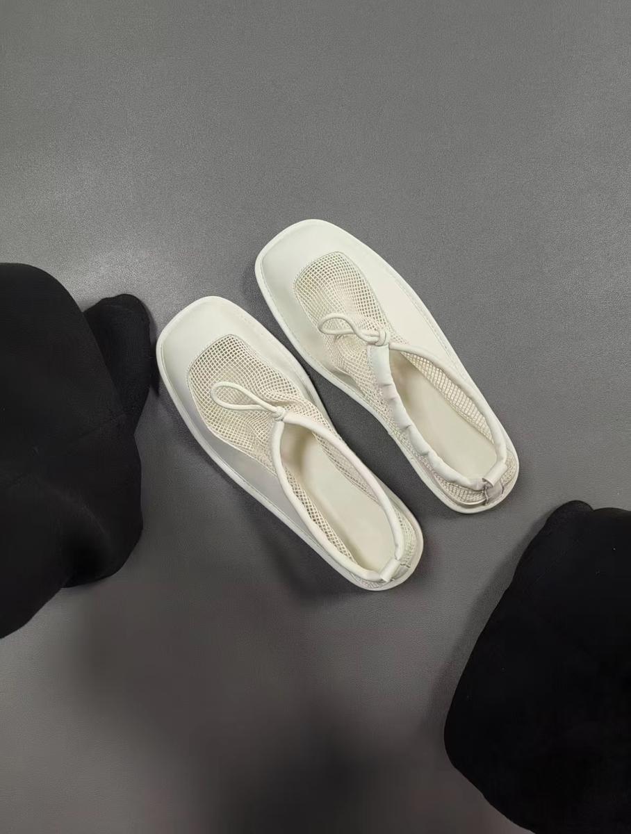 White Leather Derby